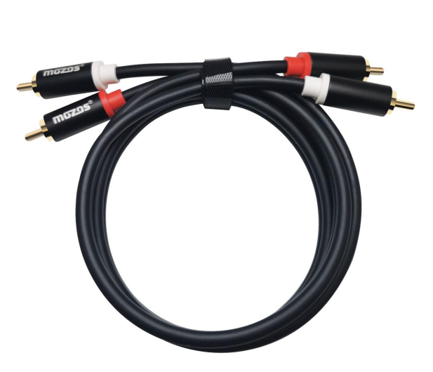 Mozos Przewód kabel 2x RCA - 2x RCA chinch 1M - 1239306 - zdjęcie